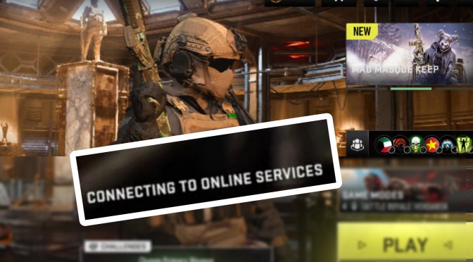 Warzone Mobile: Tatizo la kukwama katika “CONNECTING TO ONLINE SERVICES”